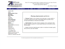 Tablet Screenshot of ditullioinc.com